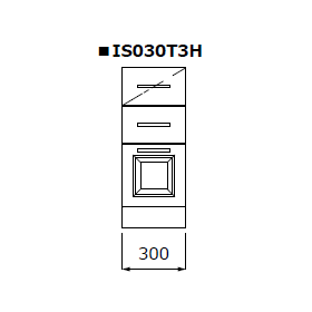 IS030T3H洗面キャビネット（引出し）